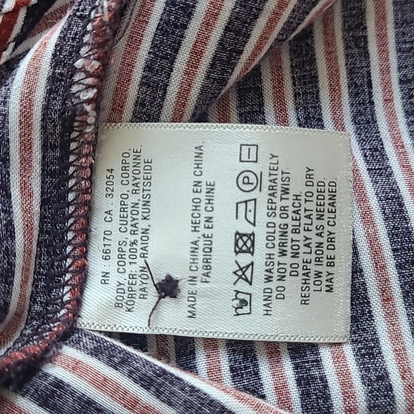 Long Striped Button Shirt from Anthropologie - Picture 6 of 6